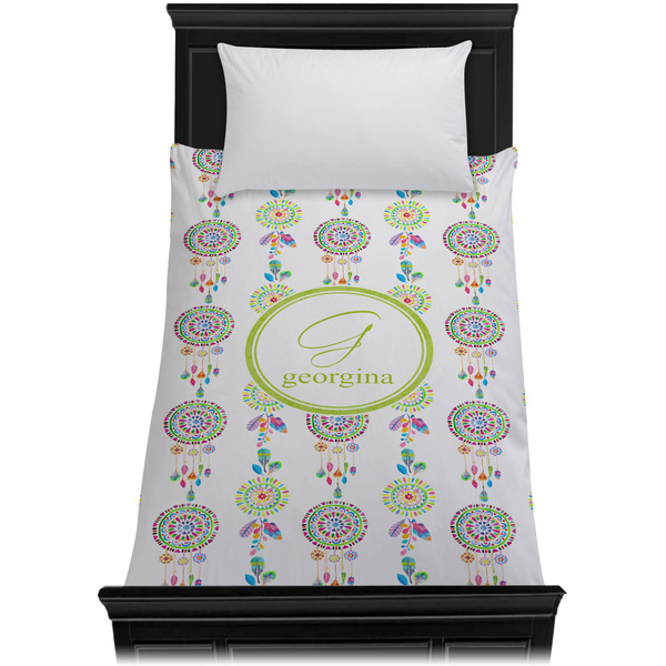 Dreamcatcher Duvet Cover - Twin XL - On Bed - No Prop