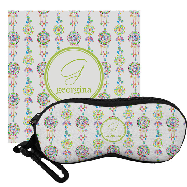 Custom Dreamcatcher Eyeglass Case & Cloth (Personalized)