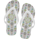 Dreamcatcher Flip Flops - XSmall (Personalized)
