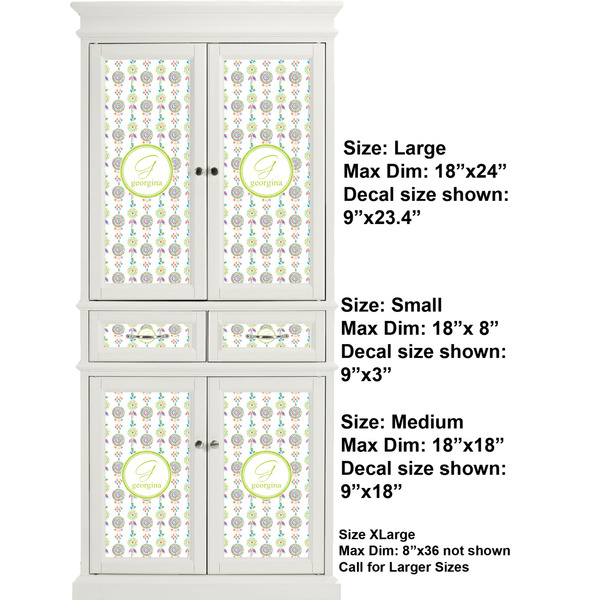 Dreamcatcher Full Cabinet (Show Sizes)