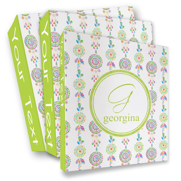 Custom Dreamcatcher 3 Ring Binder - Full Wrap (Personalized)