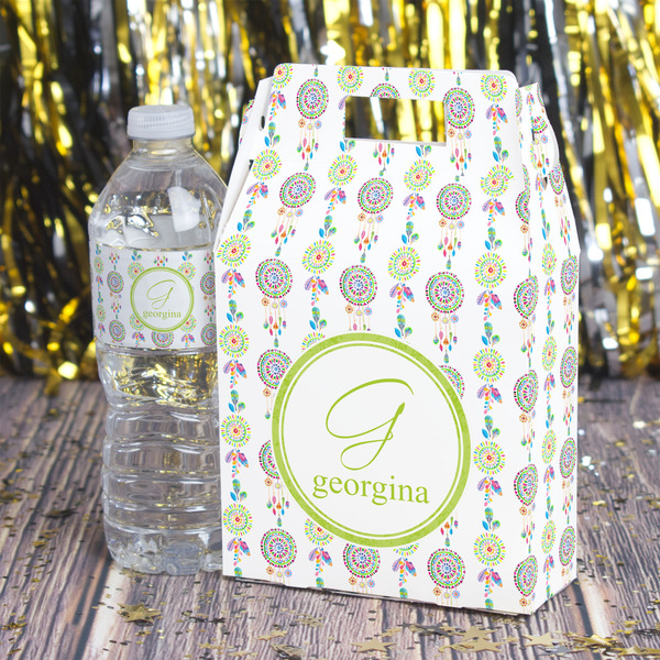 Dreamcatcher Gable Favor Box - In Context