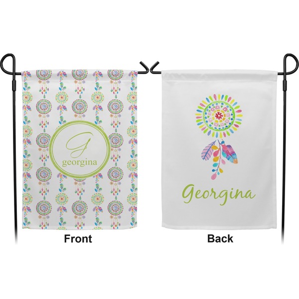 Dreamcatcher Garden Flag - Double Sided Front and Back