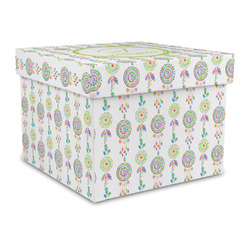 Dreamcatcher Gift Box with Lid - Canvas Wrapped - Large (Personalized)
