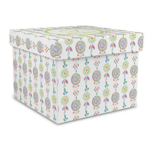 Custom Dreamcatcher Gift Box with Lid - Canvas Wrapped - Large (Personalized)