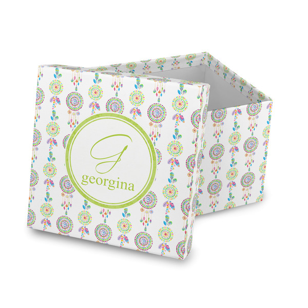 Custom Dreamcatcher Gift Box with Lid - Canvas Wrapped (Personalized)