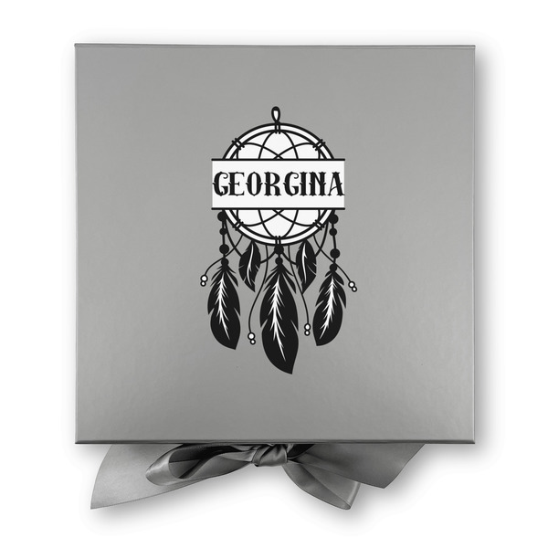 Dreamcatcher Gift Boxes with Magnetic Lid - Silver - Approval