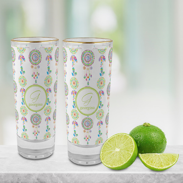 Dreamcatcher Glass Shot Glass - 2 oz - LIFESTYLE