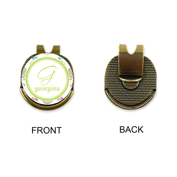 Dreamcatcher Golf Ball Hat Clip Marker - Apvl - GOLD