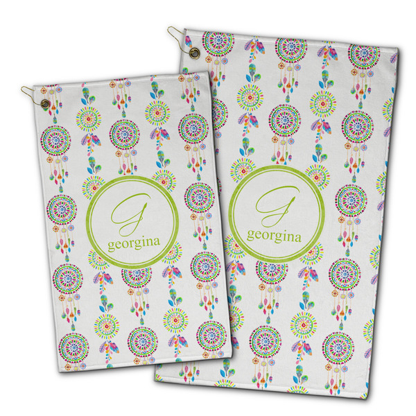 Dreamcatcher Golf Towel - PARENT (small and large)