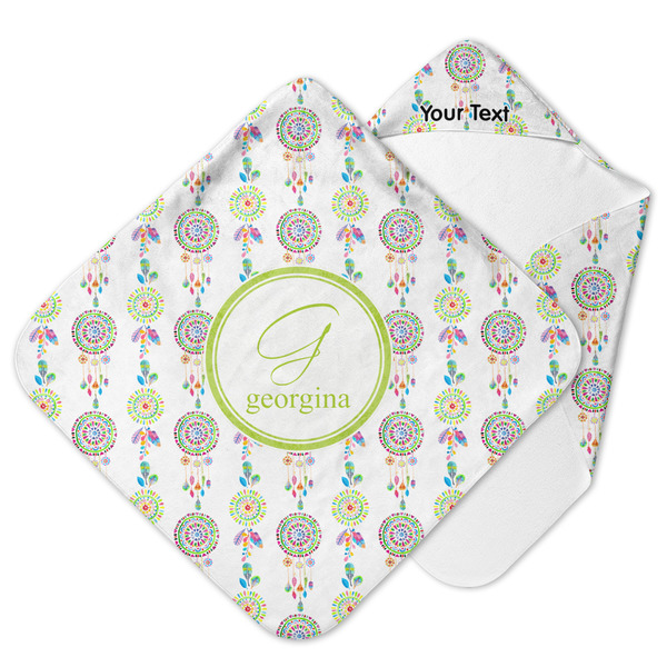 Custom Dreamcatcher Hooded Baby Towel (Personalized)