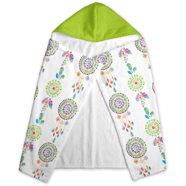 Dreamcatcher Hooded Towel - Folded