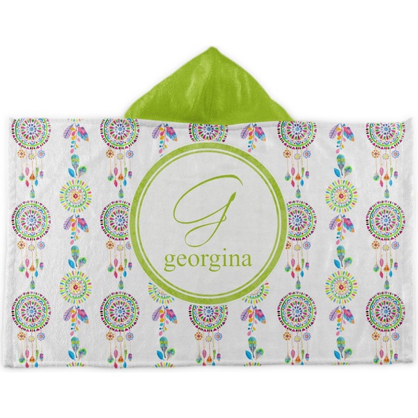 Custom Dreamcatcher Kids Hooded Towel (Personalized)