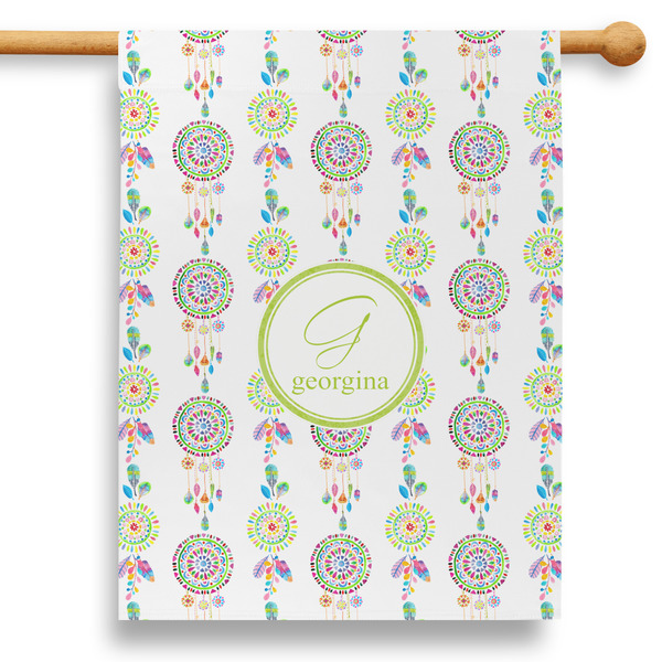 Custom Dreamcatcher 28" House Flag (Personalized)