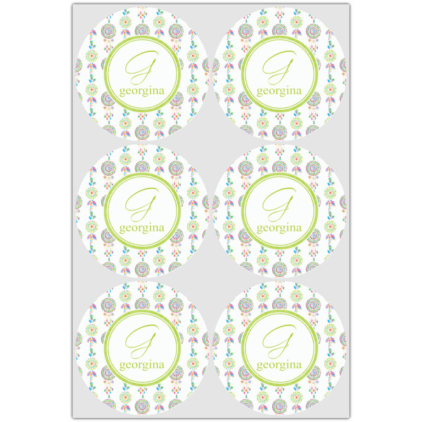 Dreamcatcher Icing Circle - Large - Set of 6