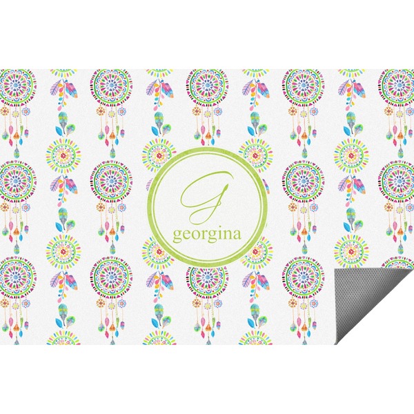 Custom Dreamcatcher Indoor / Outdoor Rug - 3'x5' (Personalized)