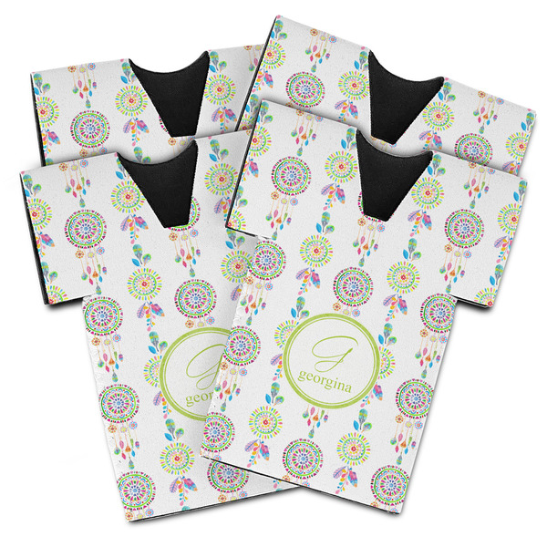 Dreamcatcher Jersey Bottle Cooler - Set of 4 - MAIN (flat)