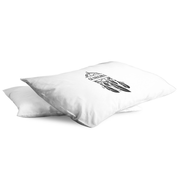 Dreamcatcher King Pillow Case - TWO (partial print)