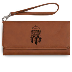 Dreamcatcher Ladies Leatherette Wallet - Laser Engraved (Personalized)