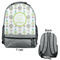 Dreamcatcher Large Backpack - Gray - Front & Back View