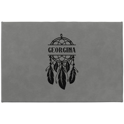 Dreamcatcher Large Gift Box w/ Engraved Leather Lid (Personalized)