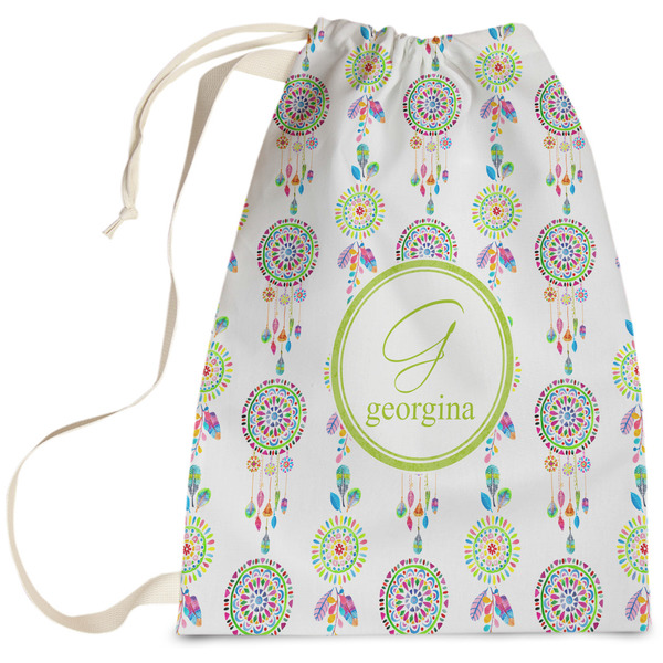 Custom Dreamcatcher Laundry Bag - Large (Personalized)