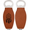 Dreamcatcher Leather Bar Bottle Opener - Front and Back (single sided)