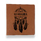 Dreamcatcher Leather Binder - 1" - Rawhide (Personalized)