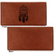 Dreamcatcher Leather Checkbook Holder Front and Back Single Sided - Apvl