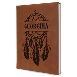 Dreamcatcher Leather Sketchbook - Large - Single Sided (Personalized)