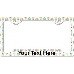 Dreamcatcher License Plate Frame - Style C (Personalized)