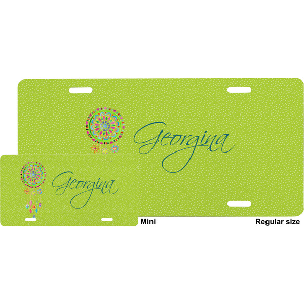 Dreamcatcher License Plate (Sizes)
