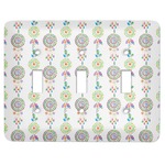 Dreamcatcher Light Switch Cover (3 Toggle Plate)