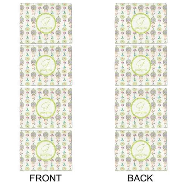 Dreamcatcher Linen Placemat - APPROVAL Set of 4 (double sided)