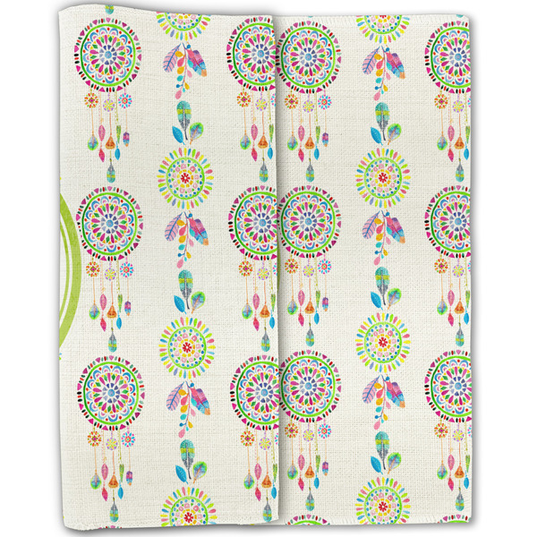 Dreamcatcher Linen Placemat - Folded Half (double sided)