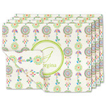 Dreamcatcher Linen Placemat w/ Name and Initial
