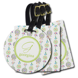Dreamcatcher Plastic Luggage Tag (Personalized)