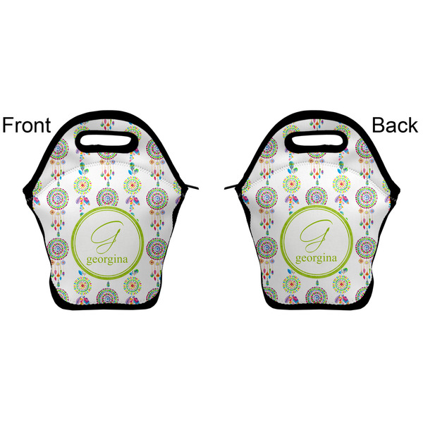 Dreamcatcher Lunch Bag - Front and Back