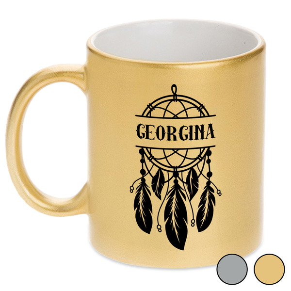 Dreamcatcher Metallic Mugs