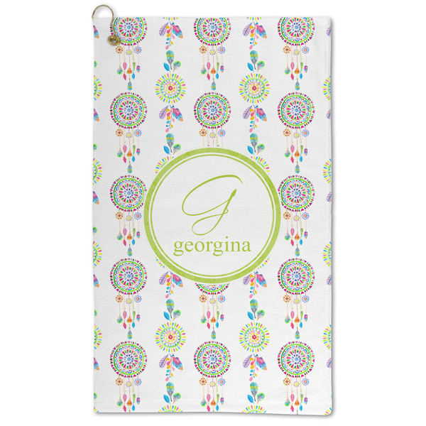 Custom Dreamcatcher Microfiber Golf Towel - Large (Personalized)