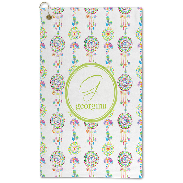 Custom Dreamcatcher Microfiber Golf Towel - Large (Personalized)