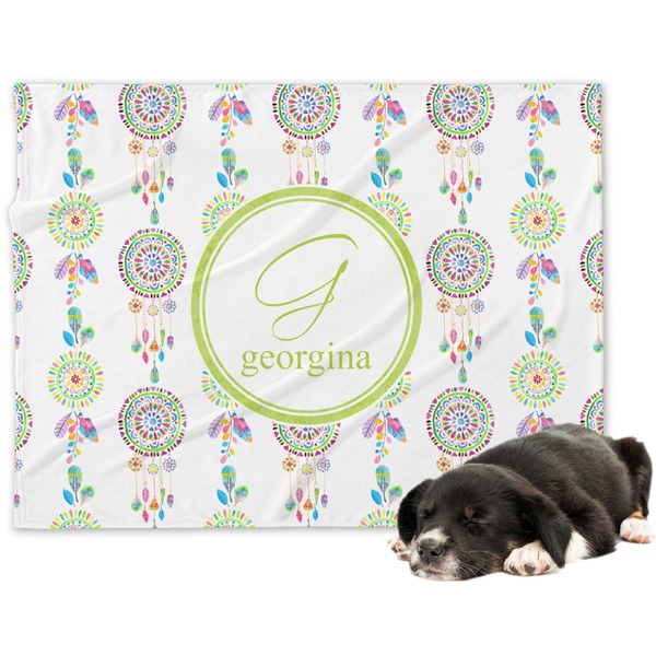 Custom Dreamcatcher Dog Blanket - Regular (Personalized)