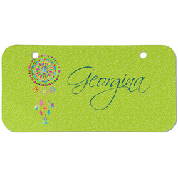 Dreamcatcher Mini/Bicycle License Plate (2 Holes) (Personalized)