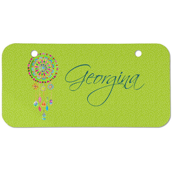 Custom Dreamcatcher Mini/Bicycle License Plate (2 Holes) (Personalized)