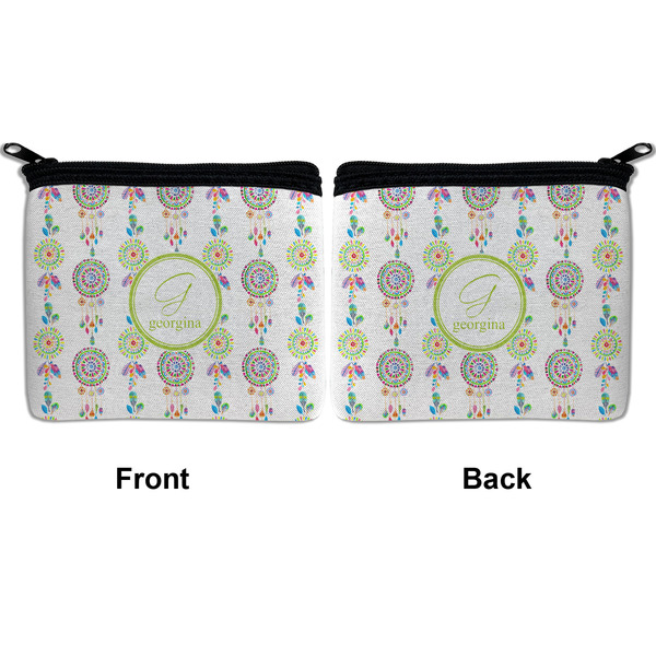 Dreamcatcher Neoprene Coin Purse - Front & Back (APPROVAL)