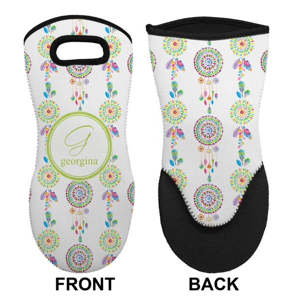 Dreamcatcher Neoprene Oven Mitt (Front & Back)