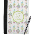 Dreamcatcher Notebook Padfolio - Large w/ Name and Initial