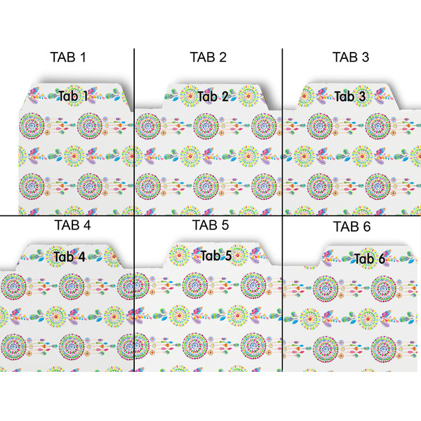 Dreamcatcher Page Dividers - Set of 6 - Approval