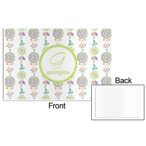 Dreamcatcher Disposable Paper Placemat - Front & Back