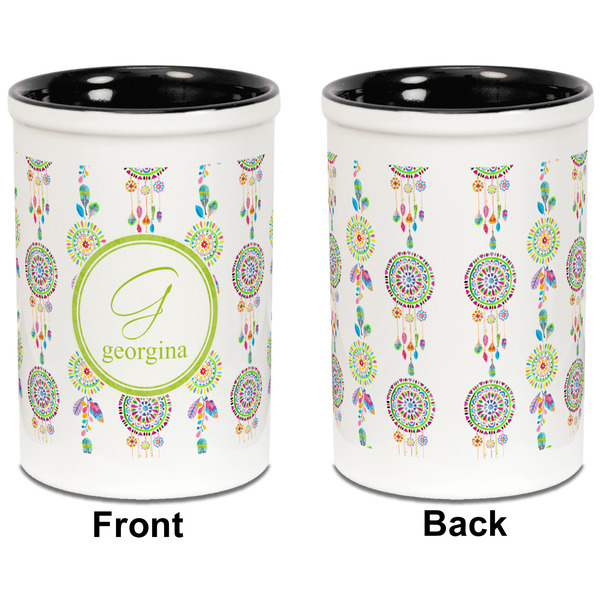 Dreamcatcher Pencil Holder - Black - approval